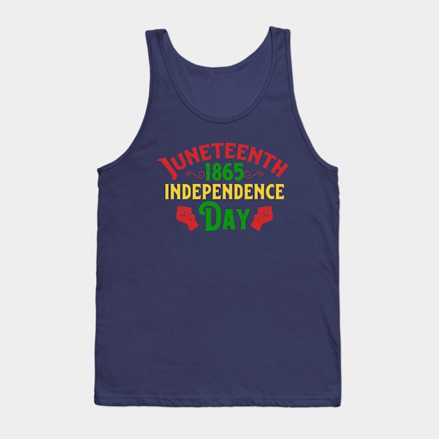 JUNETEENTH INDEPENDENCE DAY Tank Top by Banned Books Club